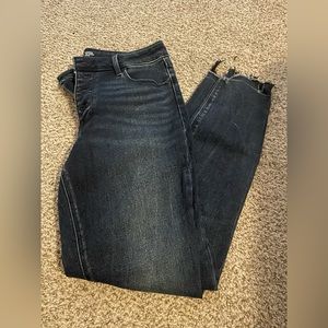 Old navy distressed skinny jeans